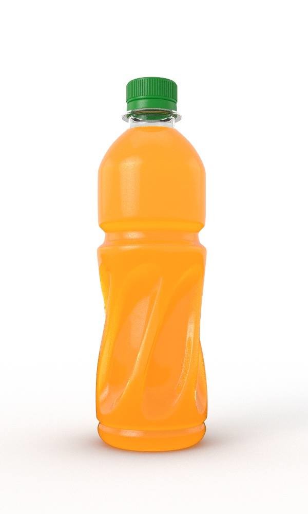 very first version of the material and shape of the bottle