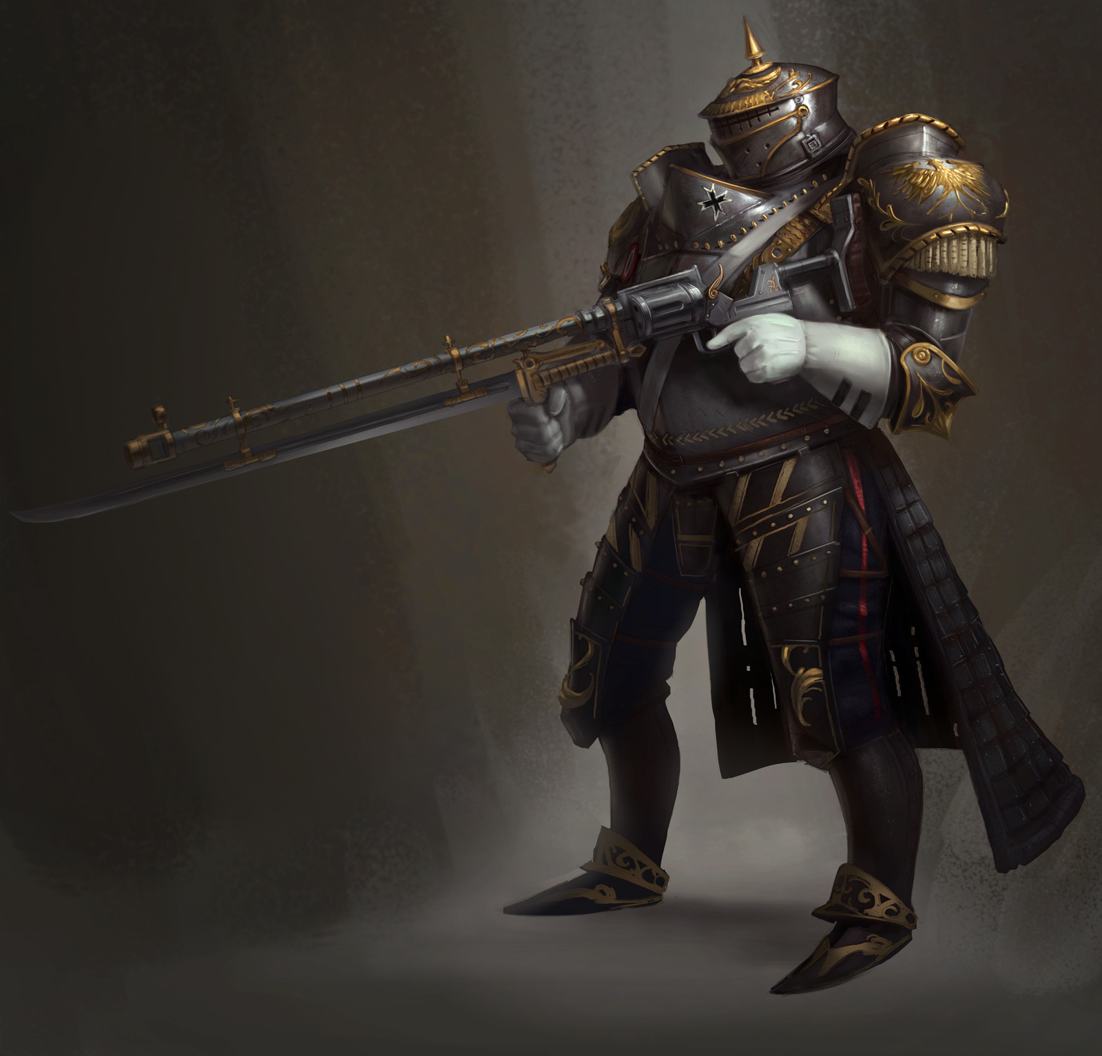 Artstation Bismarck Knight Davide Scalia