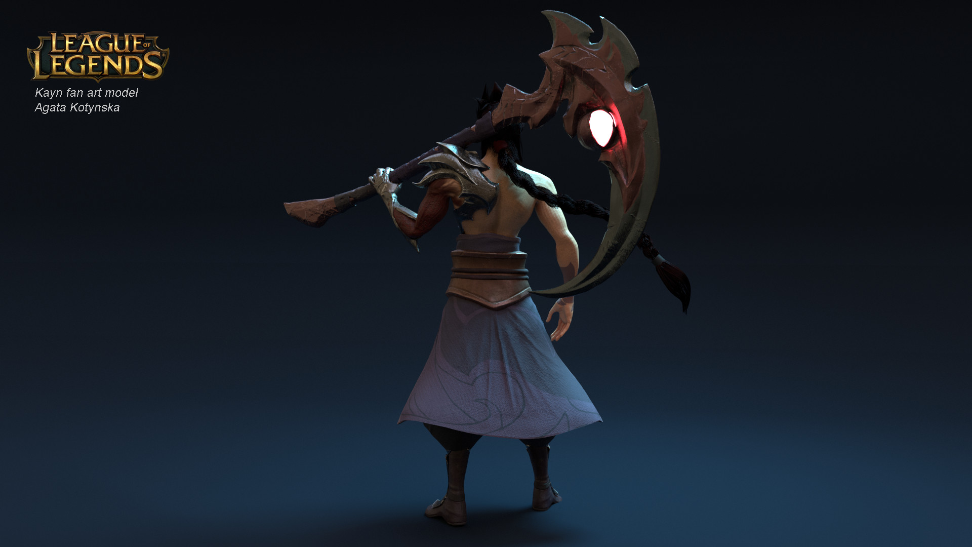 artstation kayn fan art agata kotynska