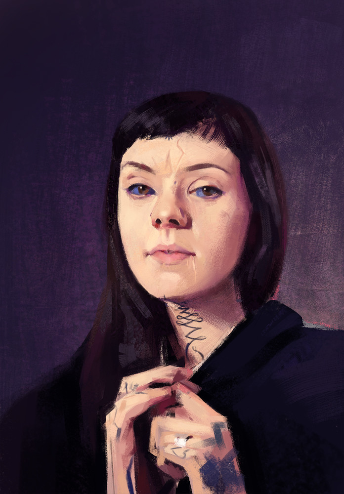 Artstation Study Of Grace Neutral Regina Kallasch