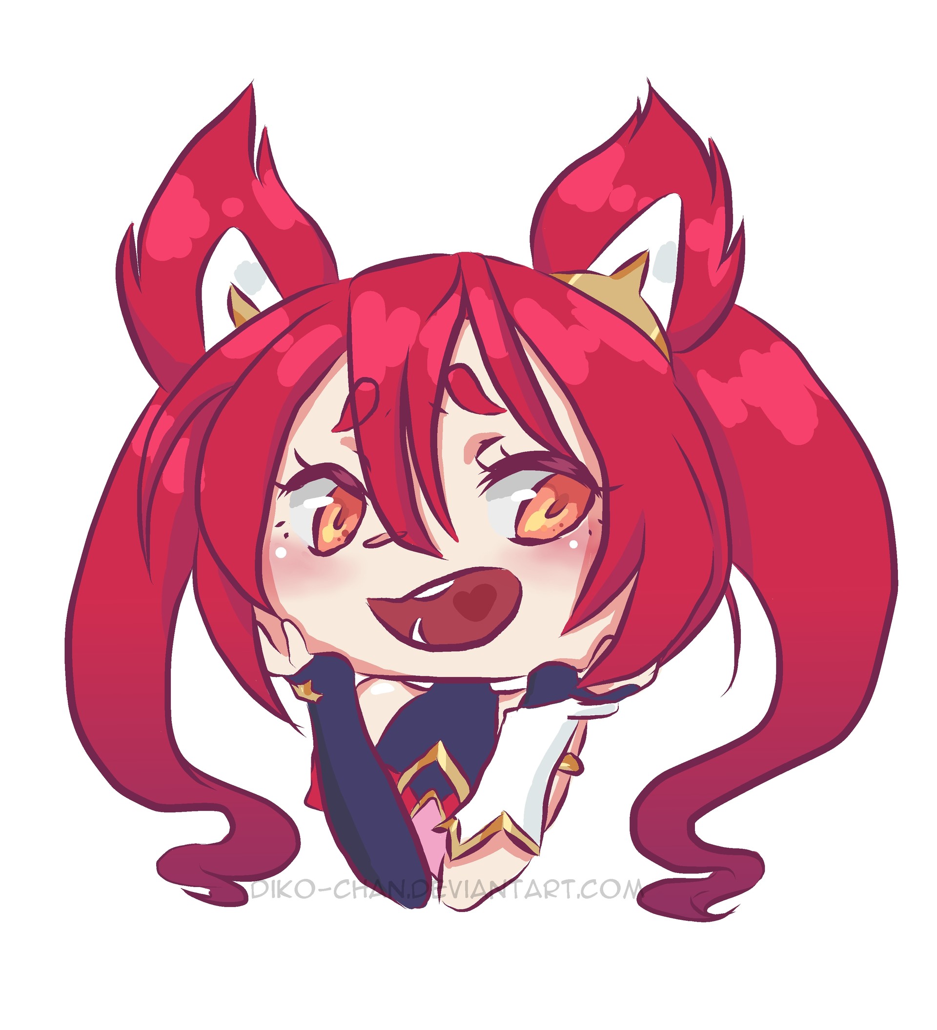 Artstation Chibi Jinx Obertik Orsolya