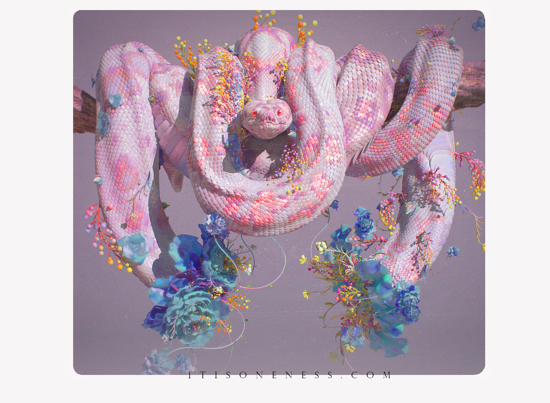 ArtStation - FLOWER PYTHON