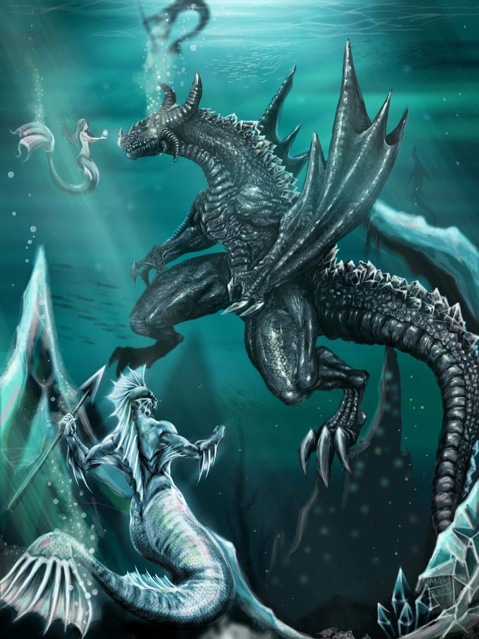 Mac Davila Fantasy Art