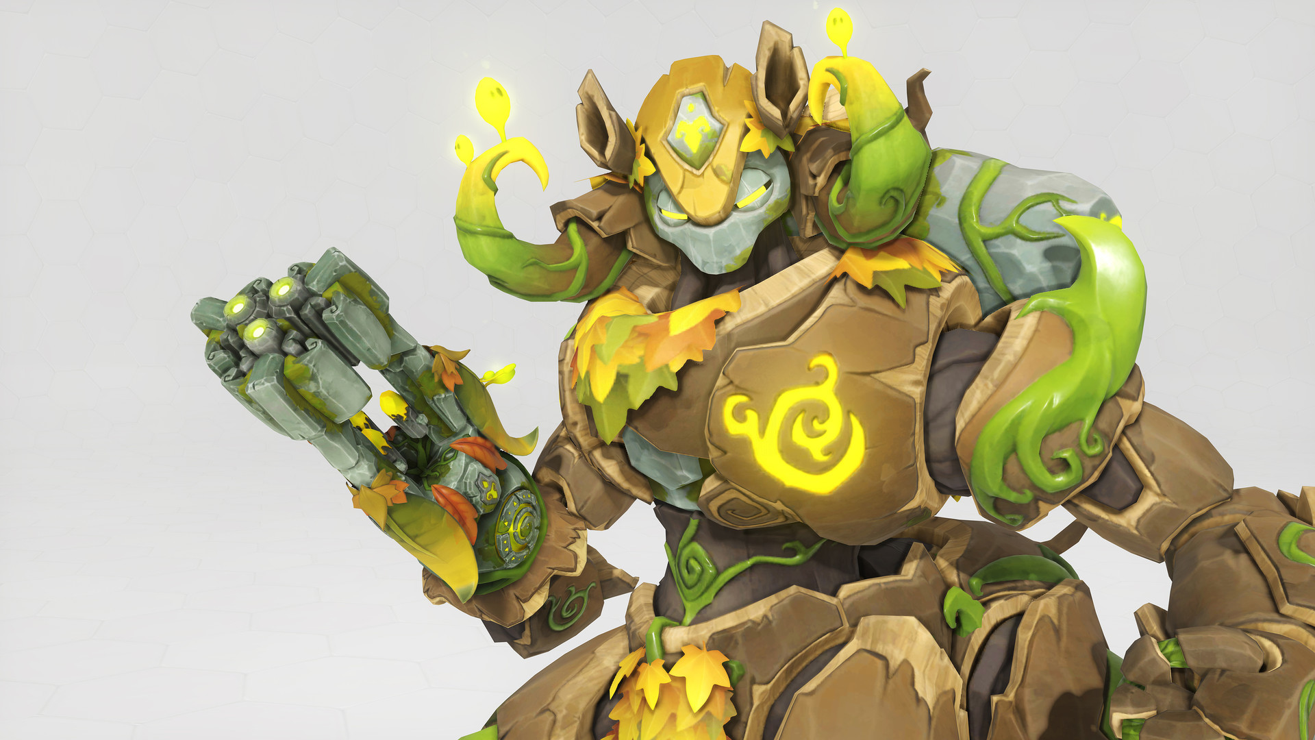 Philipp Neumann Overwatch Orisa Forest Spirit Character Skin
