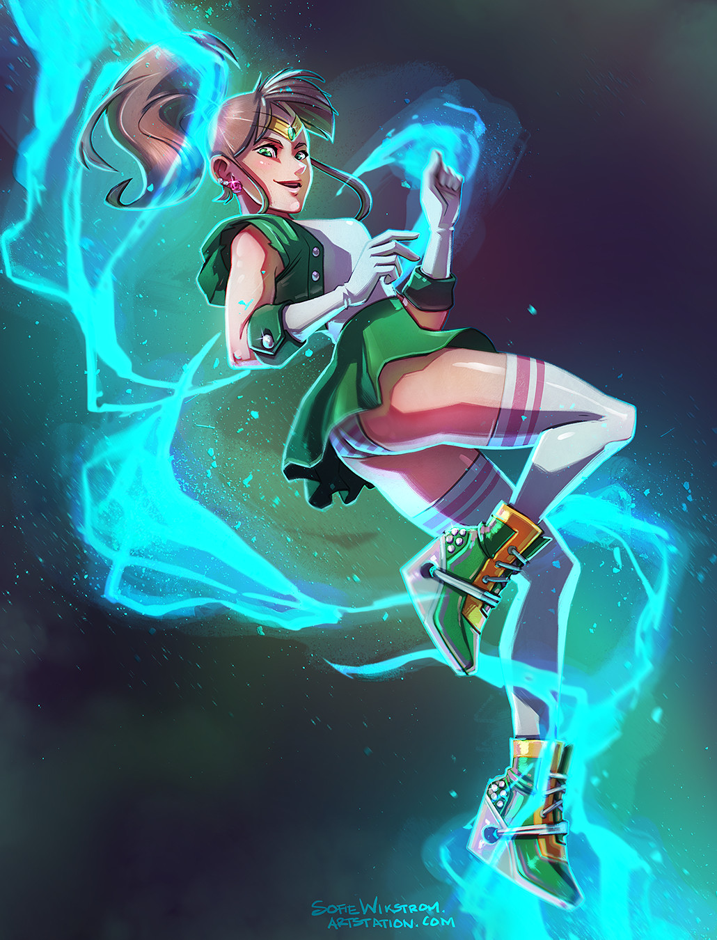 Artstation Supreme Thunder Sofie Wikstrom .sailor jupiter de sailor moon vert déguisements halloween carnaval carnaval accesorio de disfraz de sailor moonde resina anime japonés de sailor jupiter broches fasching sailor moon seemann jupiter makoto kino cosplay brosche faschingskostüme carnevale sailor moon sailor. artstation supreme thunder sofie