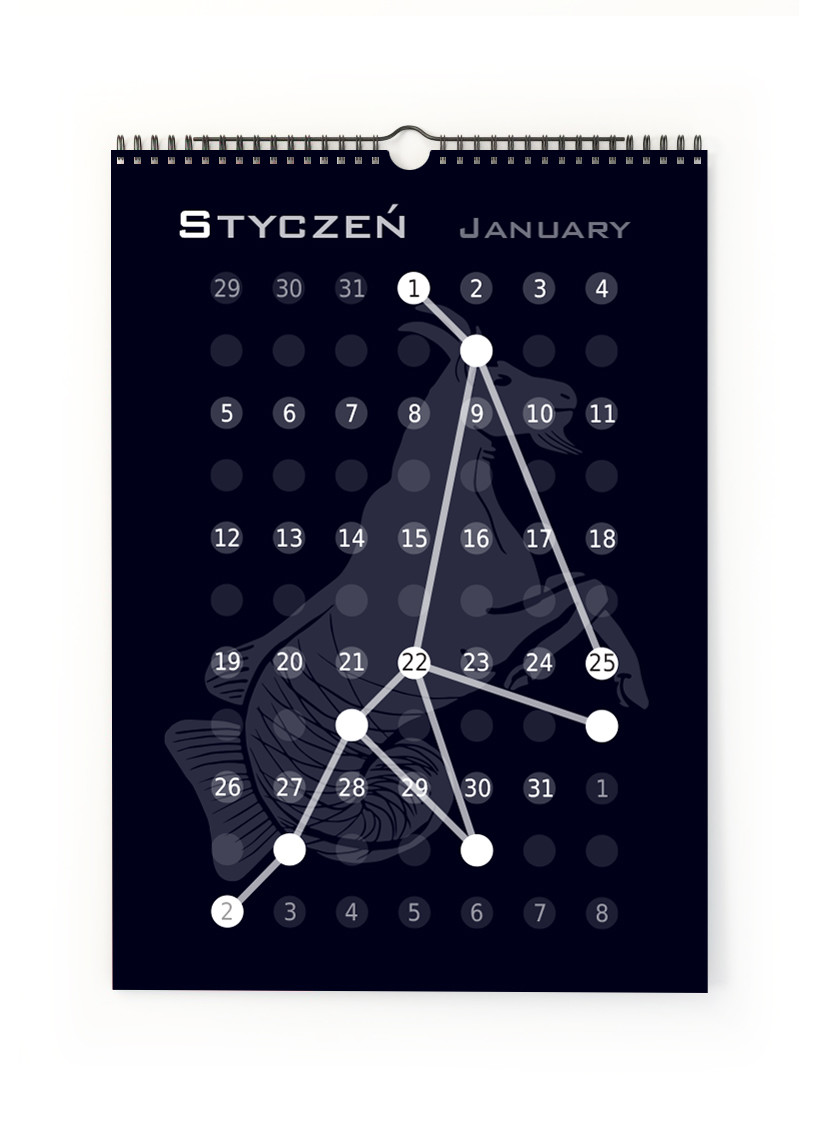 Michał Werder - stellar calendar