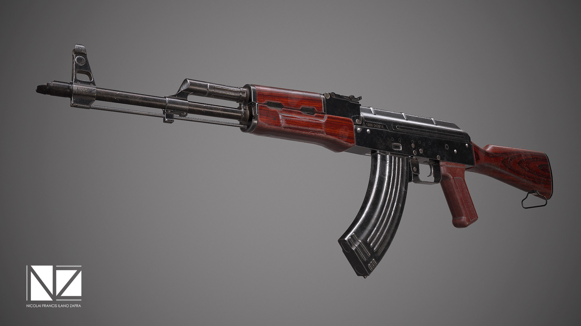 Nicolai Zafra ニコライ ザフラ Ak 47 カラシニコフ47