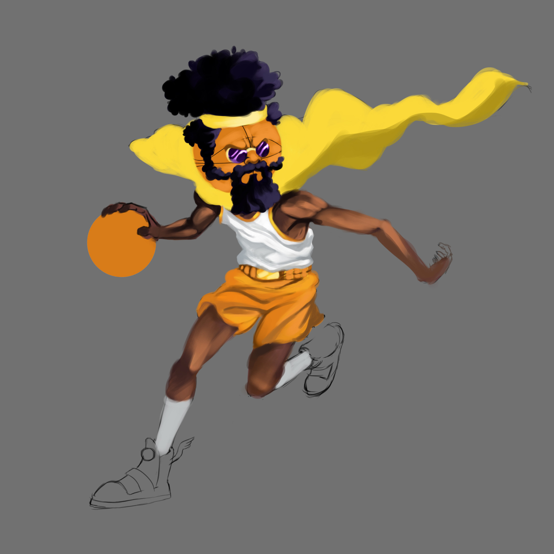 Artstation Basketball God Filipe Emerson
