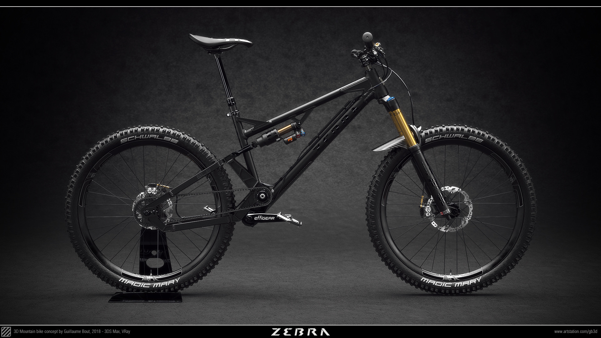 Fox zebra on sale mtb