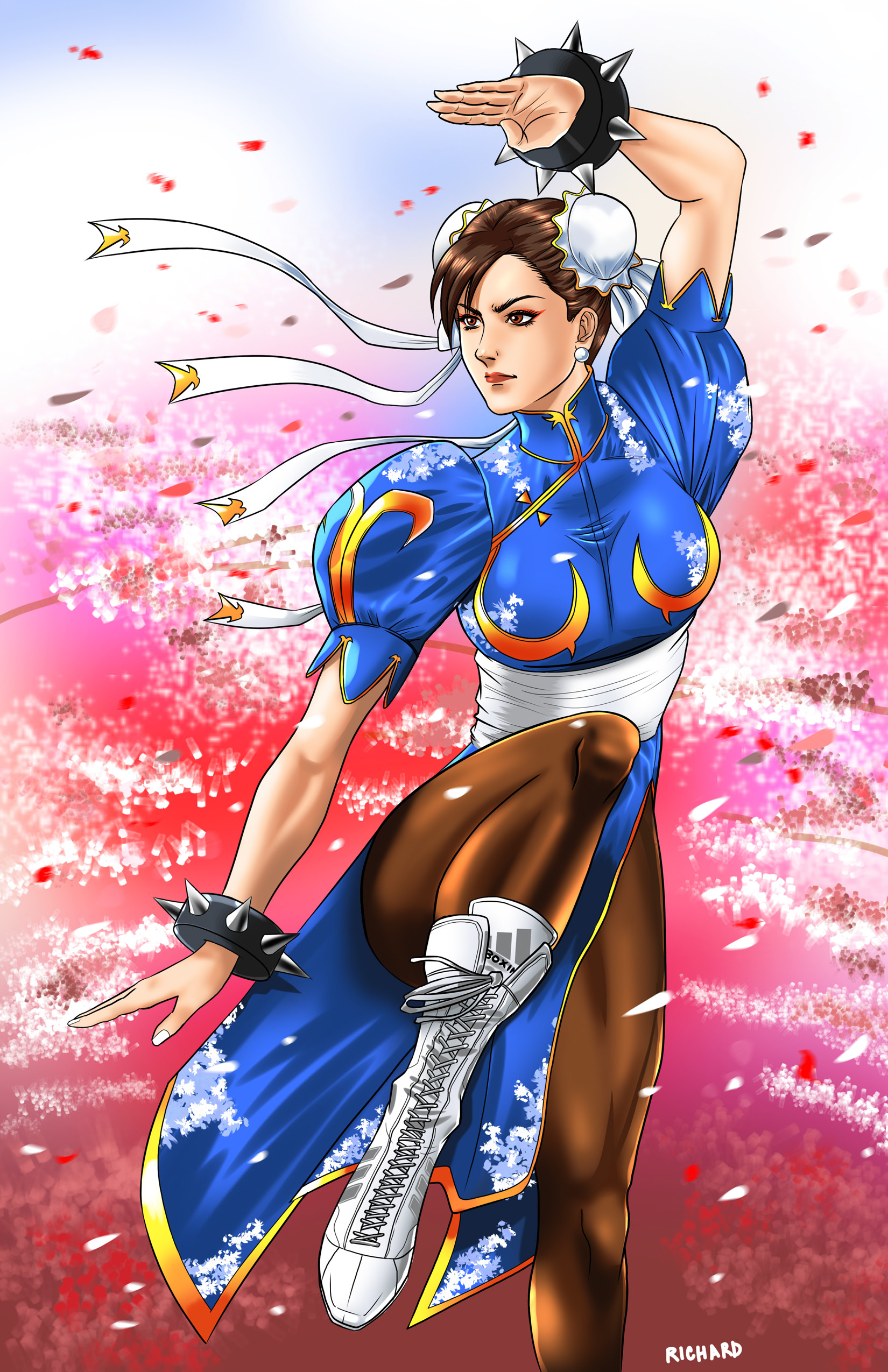 Artstation Cdc May 2018 Street Fighter Chun Li Fan Art