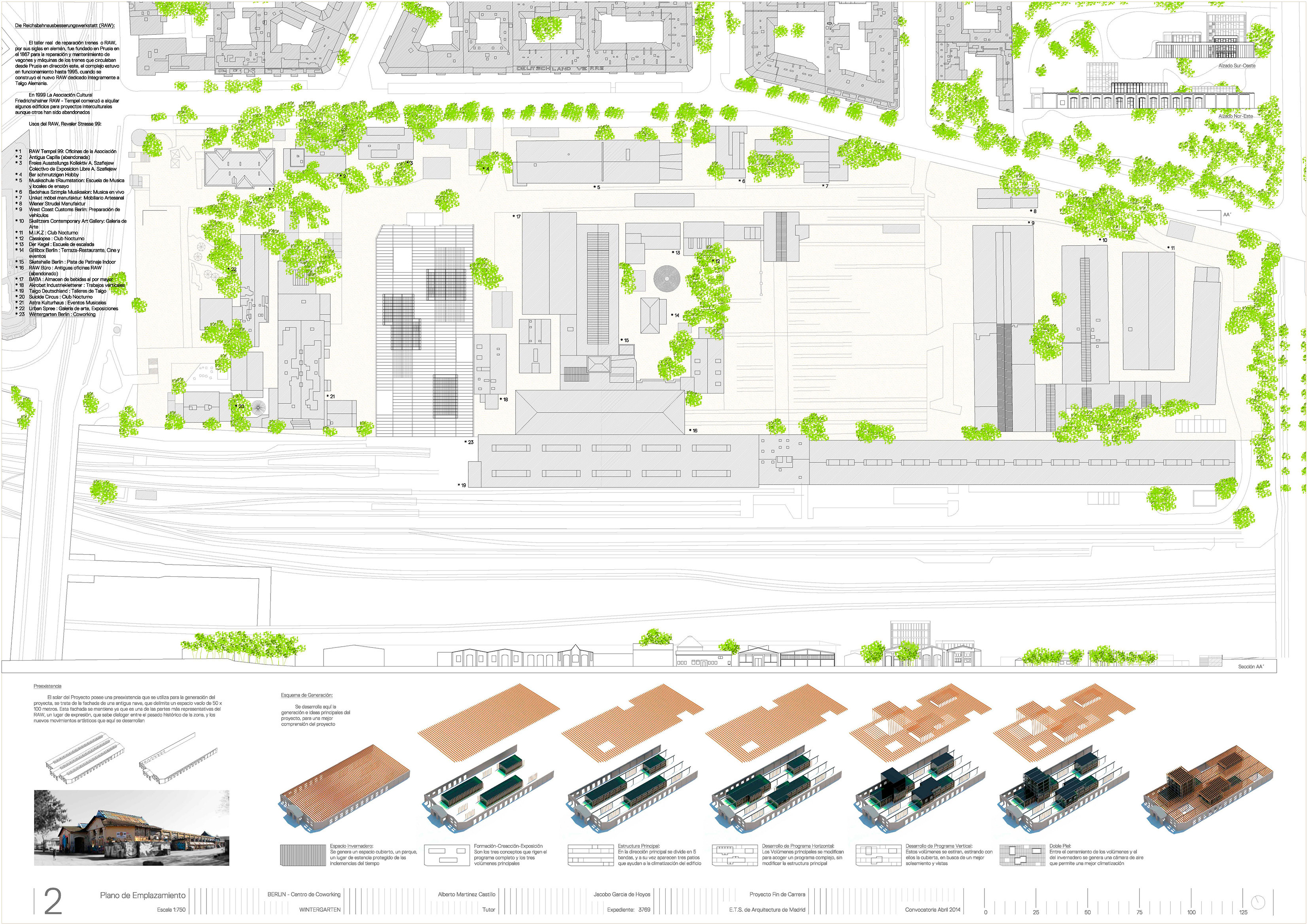 Jacobo Garcia de Hoyos Final Degree Project 2014 Page 2 - Site map