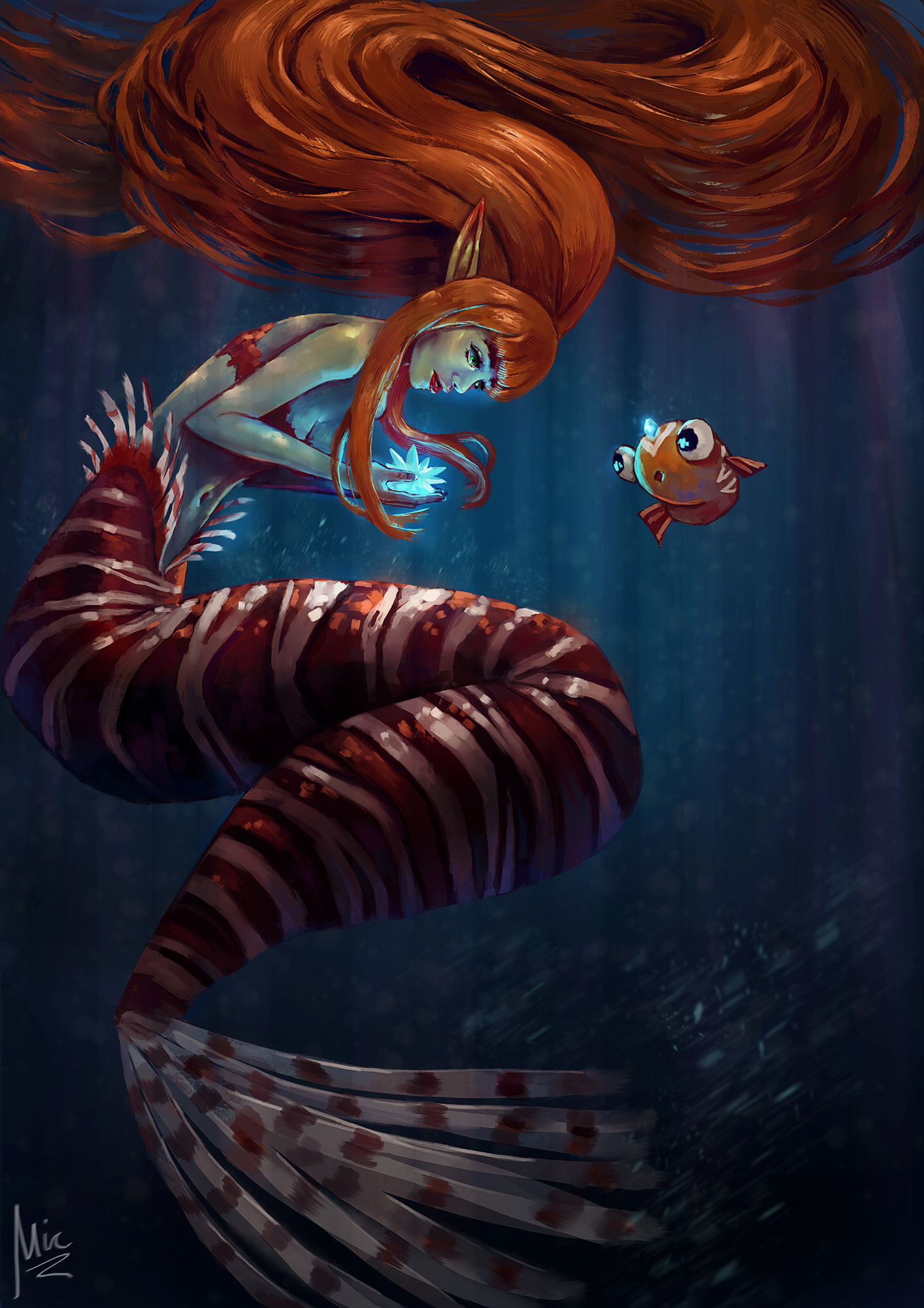 Толстая русалка картинки