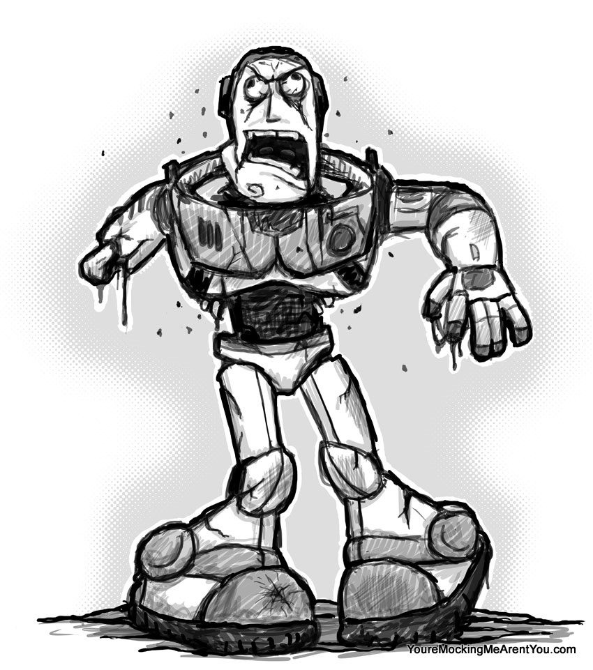 James Kennison Zombie Buzz Lightyear