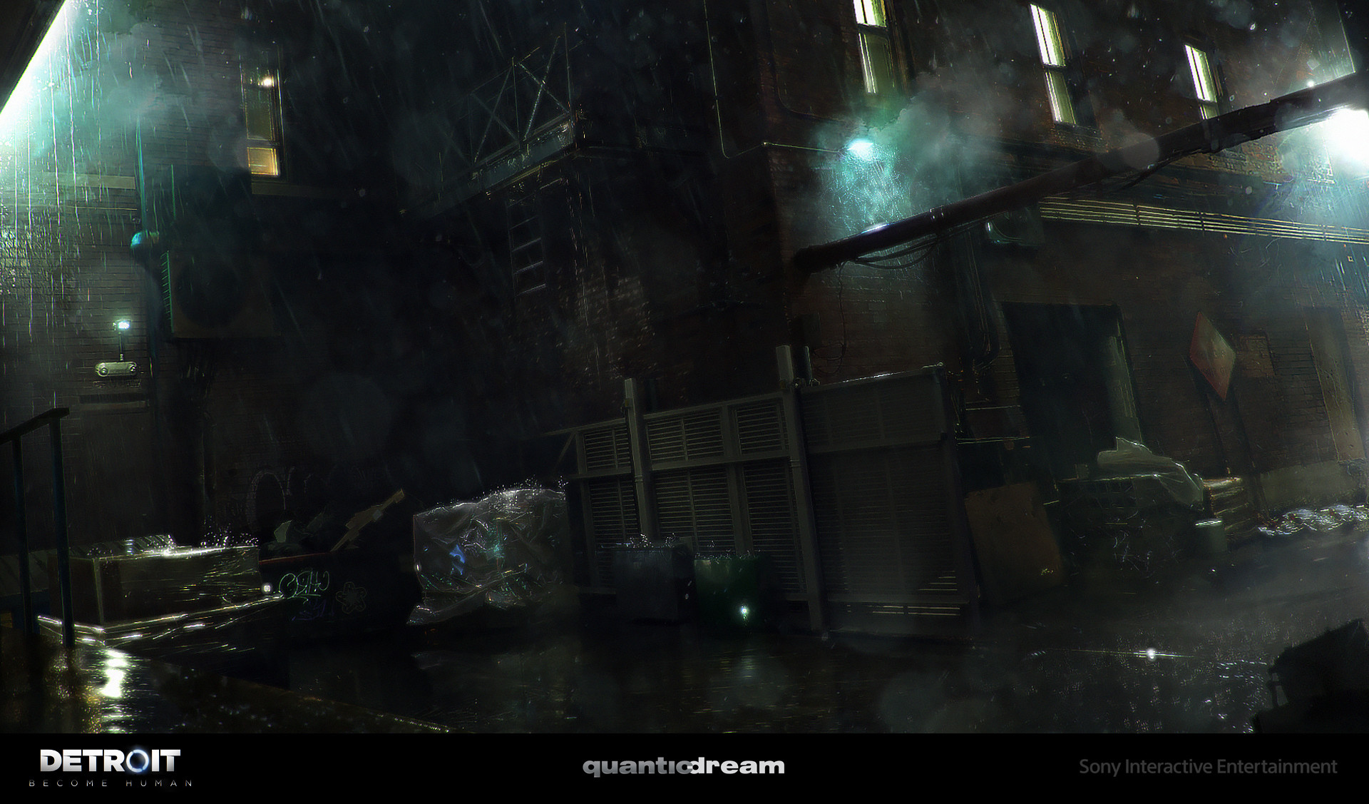 Artstation Detroit Become Human Eden Club Sorane Mathieu