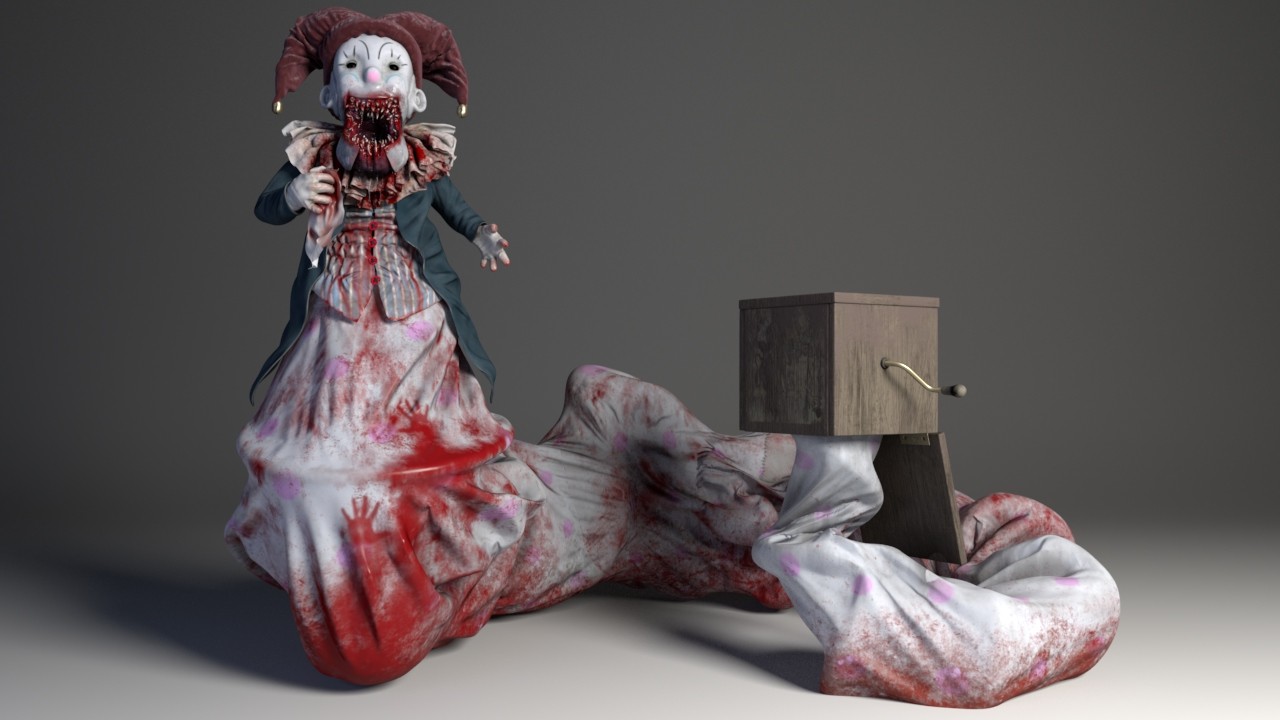 Brandon Hayman Jack In The Box Krampus Personal Project