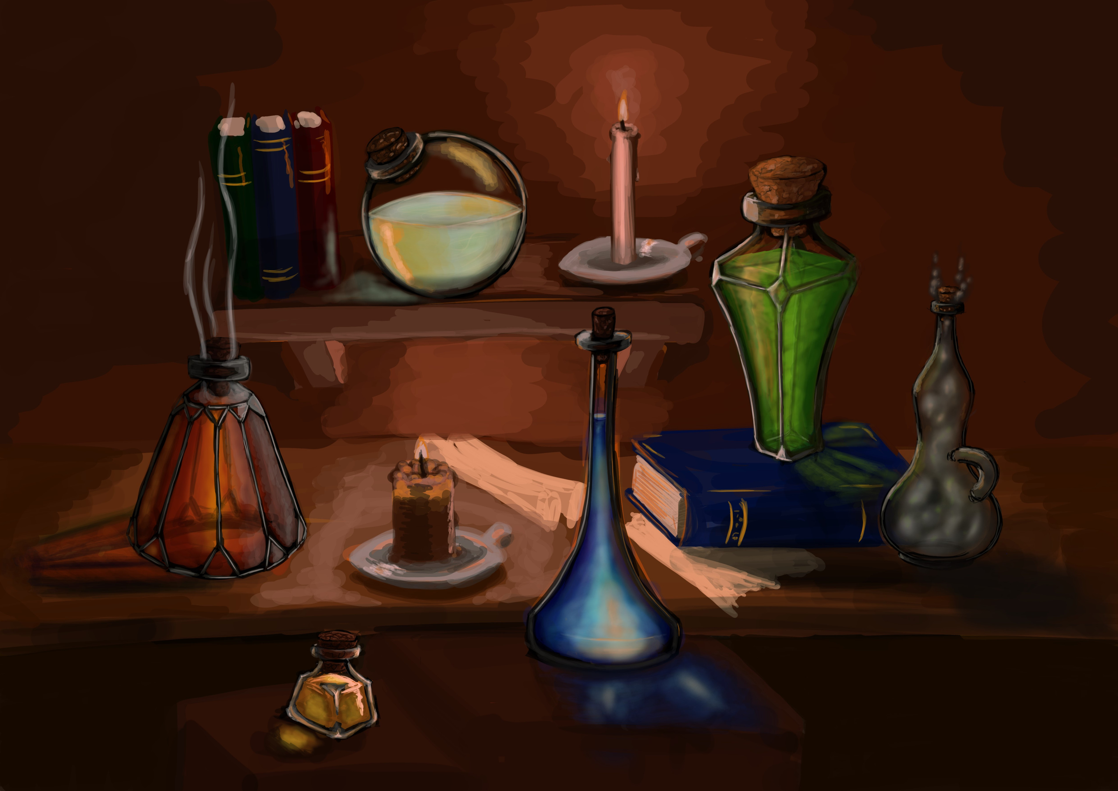 Artstation Potions Jack Milton