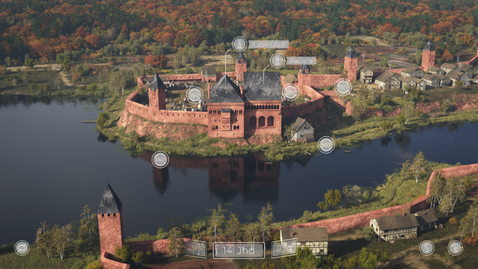 Manuel Peris Kaiserpfalz Visualization