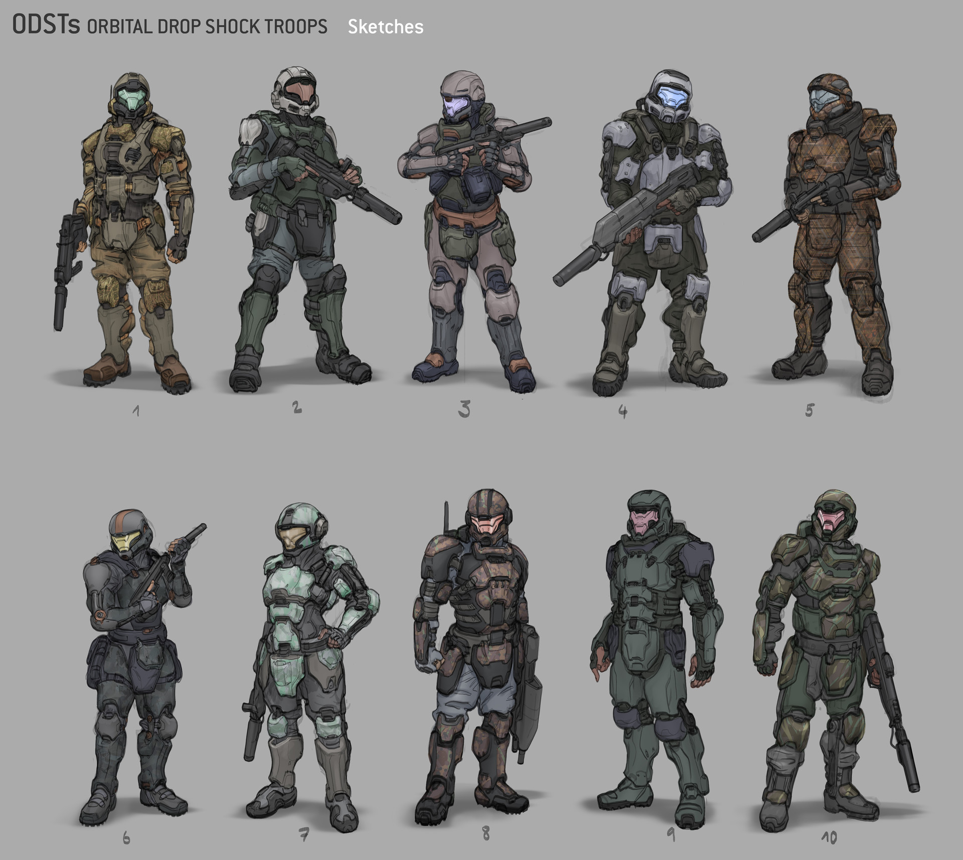 ArtStation - Halo 5: Guardians ODST
