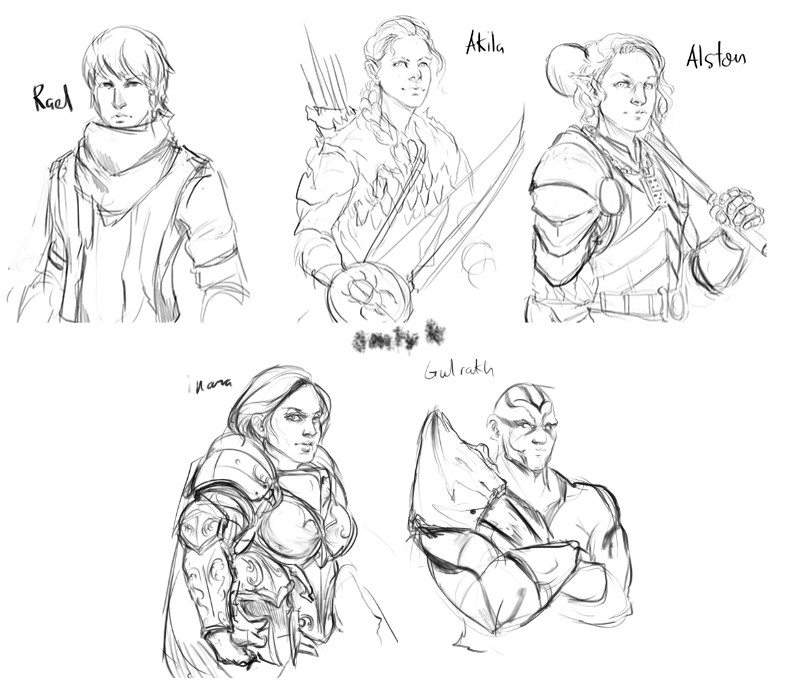 Individual Sketches