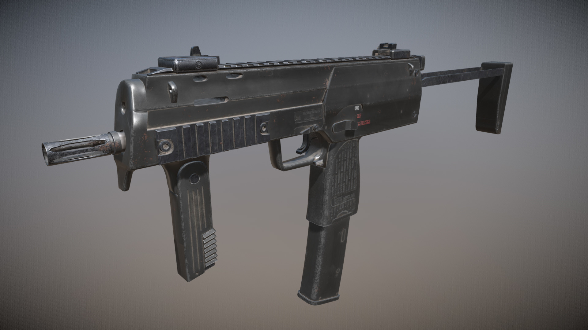 Artstation - H&k Mp7a1