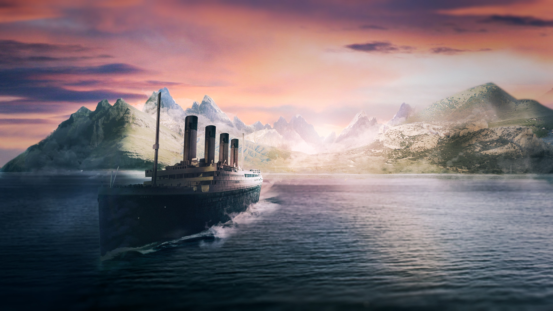 Artstation Matte Painting Titanic Victor Tous