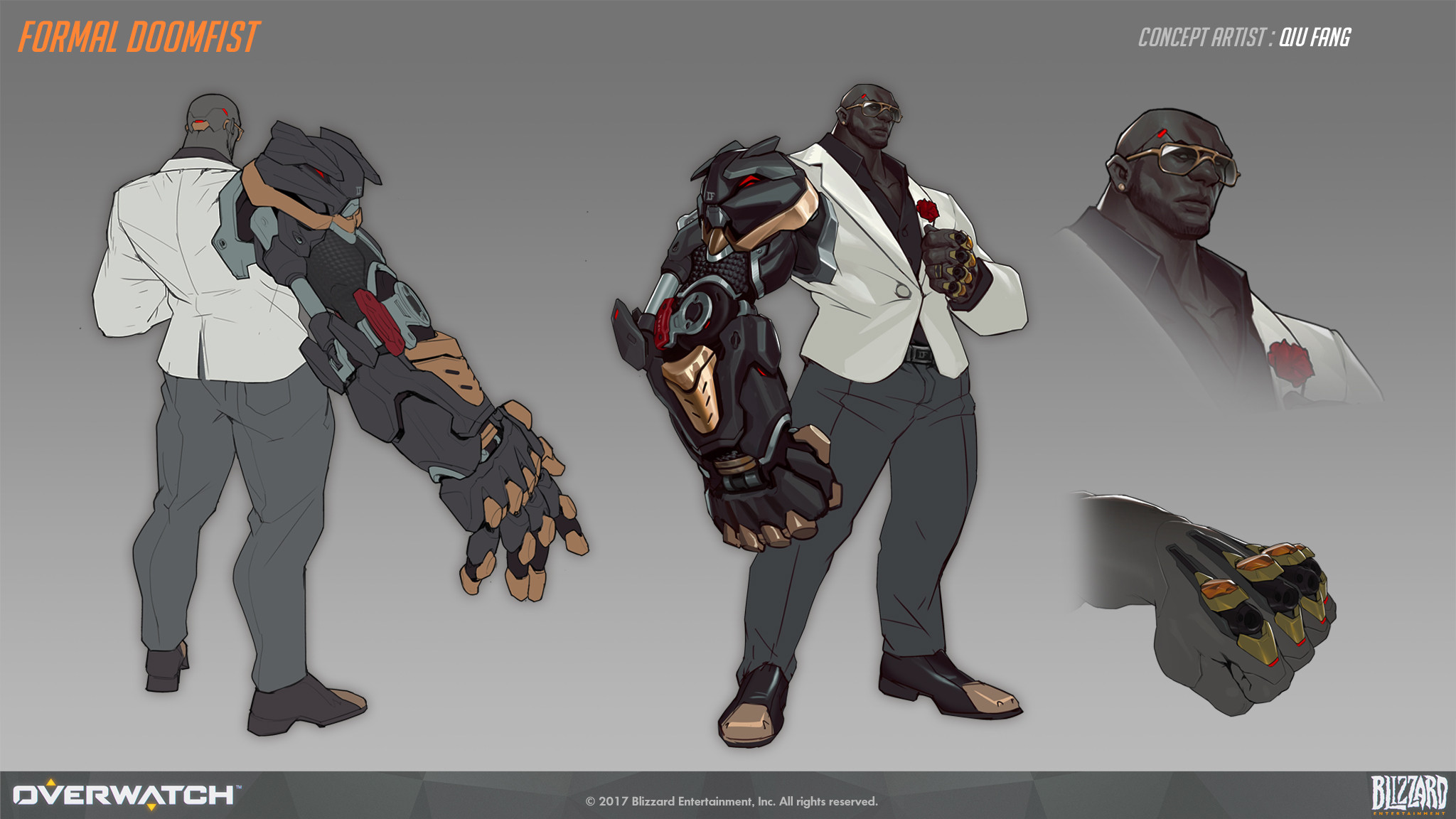 Simple changes make new Doomfist Overwatch League skin stand out