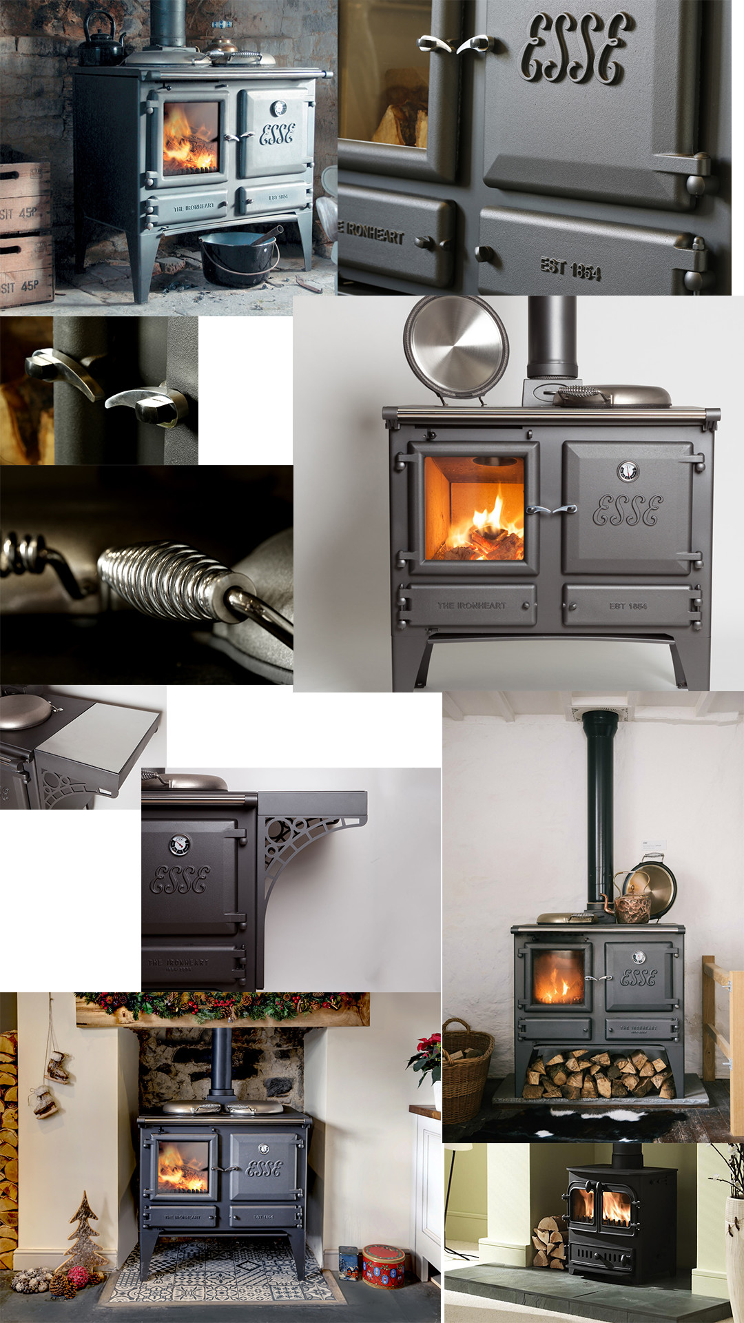 Memphis Caban Breakdown ESSE Ironheart Gas Stove