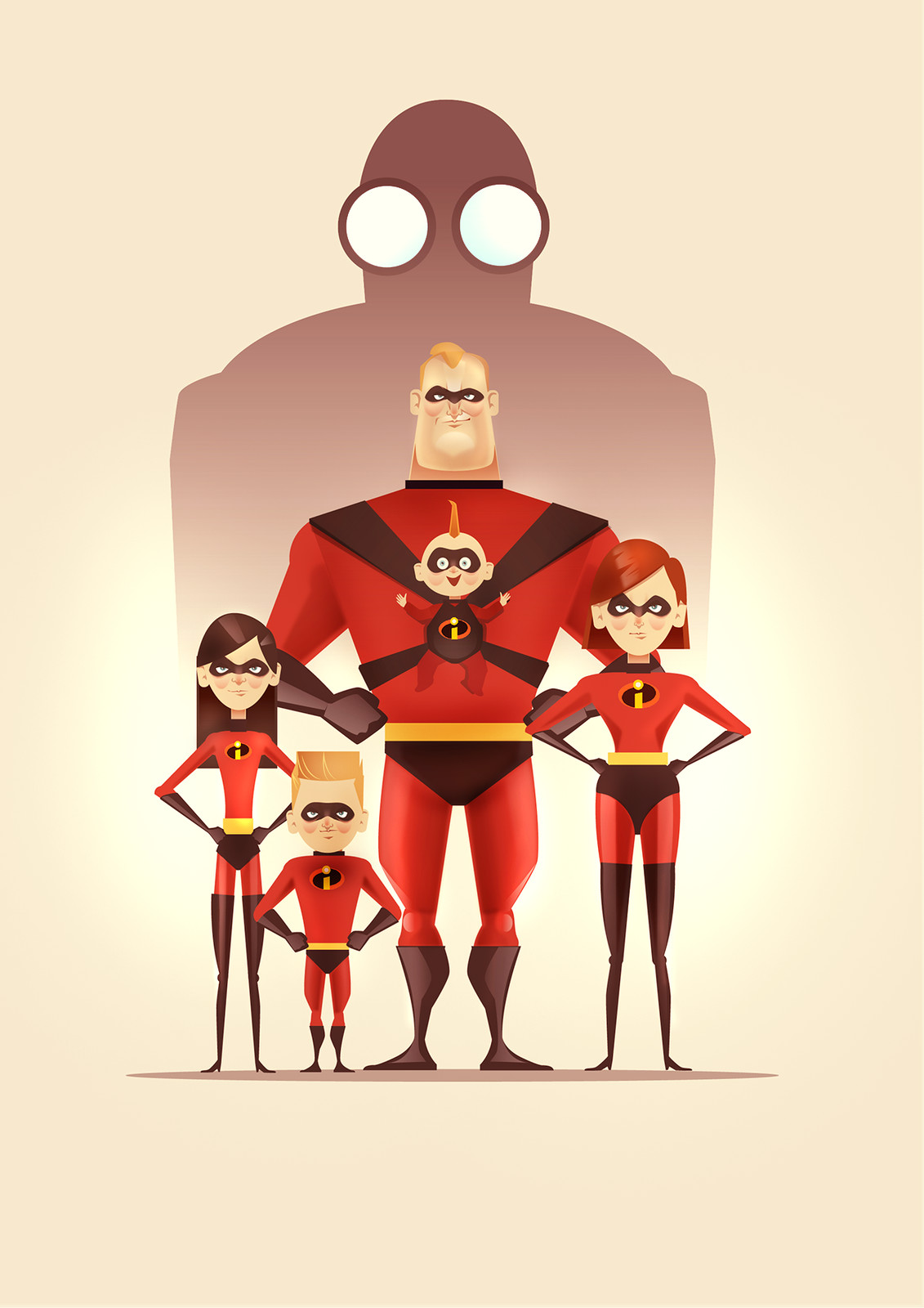 Artstation The Incredibles 2 Cristhian Hova Learn how to draw the incredibles 2 logo step by step drawing lessons. the incredibles 2 cristhian hova