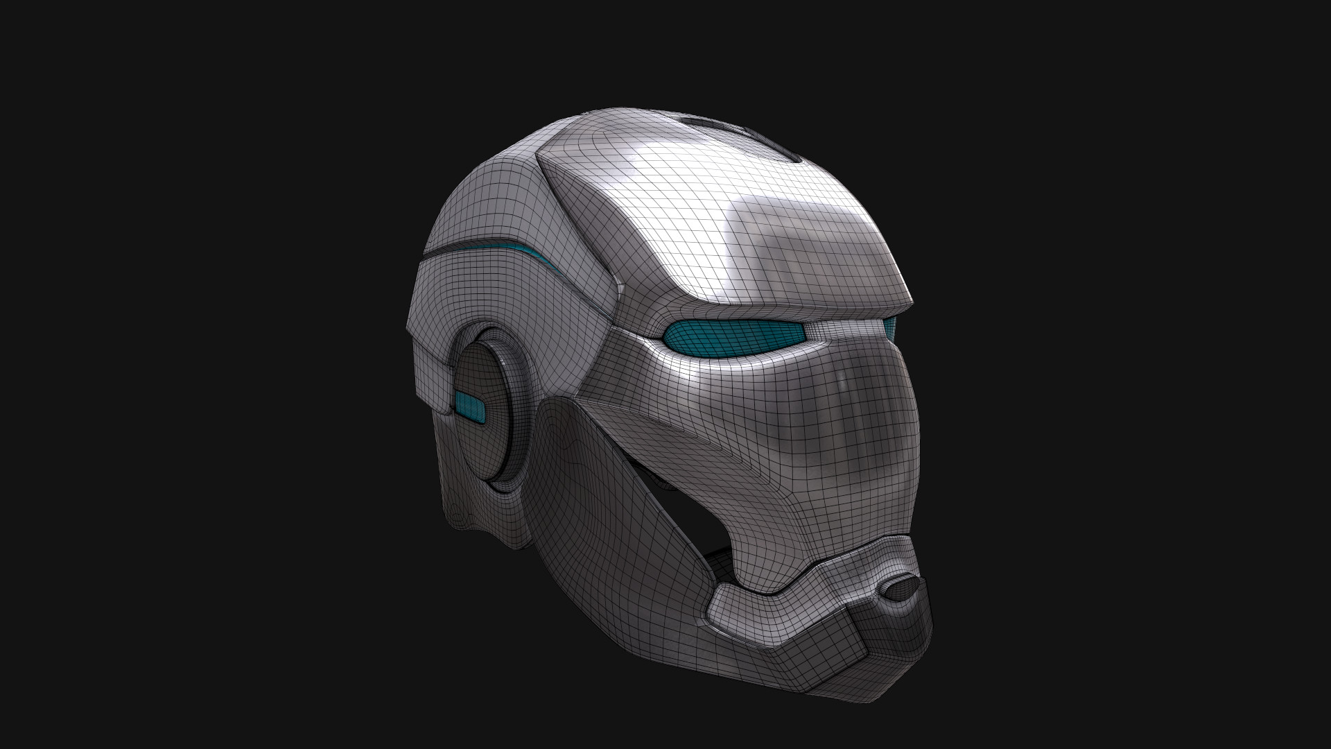 Alejandro Moreno Del Rio Iron Man Helmet Prototypes