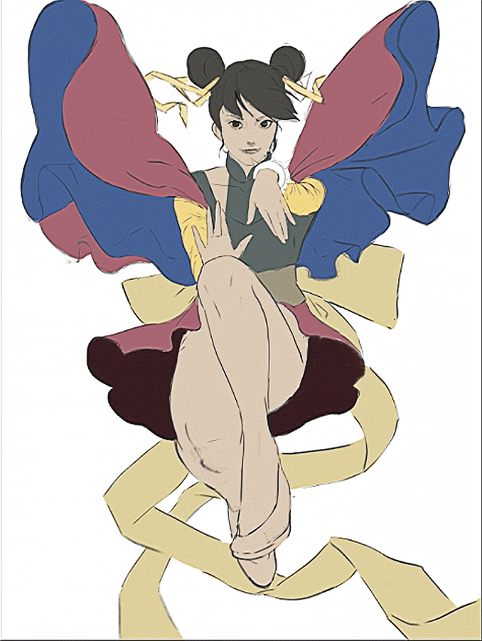 ArtStation - ChunLi［春丽］Street Fighter [街头霸王