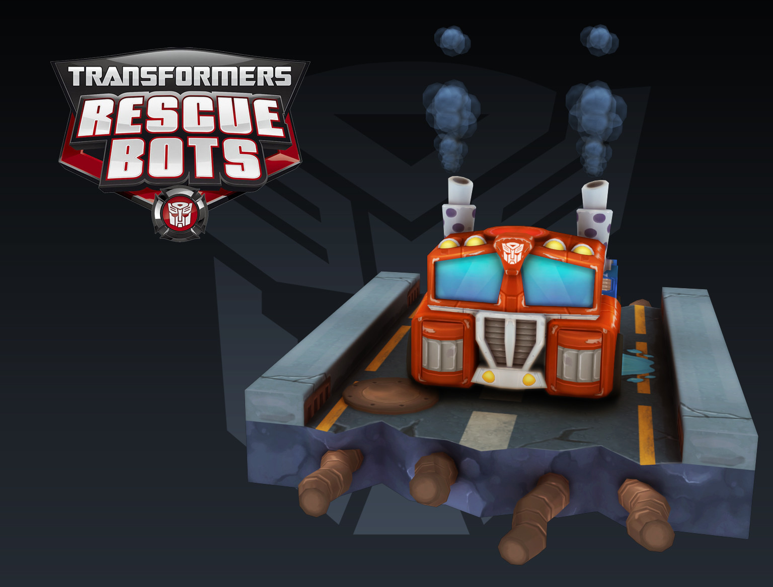 Artstation Rescue Bots Optimus Prime Fanart Jason Gil
