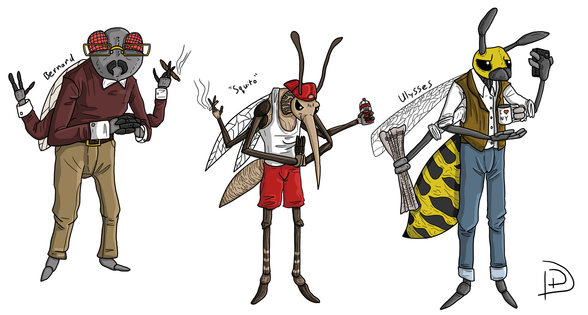 ArtStation - Insect People