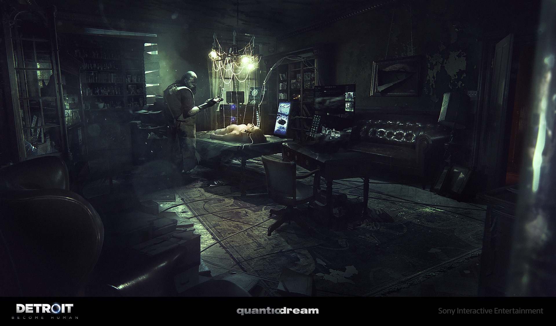 Artstation Detroit Become Human Zlatko Mansion Sorane Mathieu