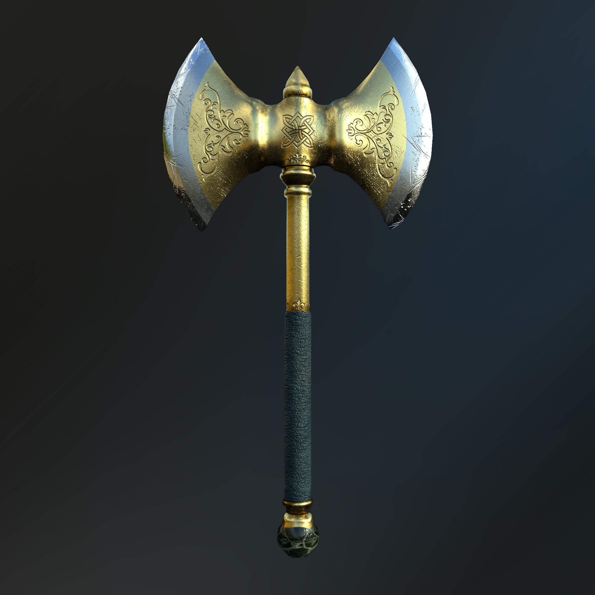 Artstation Double Sided Axe Rahul Das Artstation Double Sided Axe Rahul Das