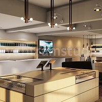 Artstation Modern Kitchen Living Room 3d Interior Rendering Services By Architectural Studio Doha Qatar Yantram Architectural Design Studio