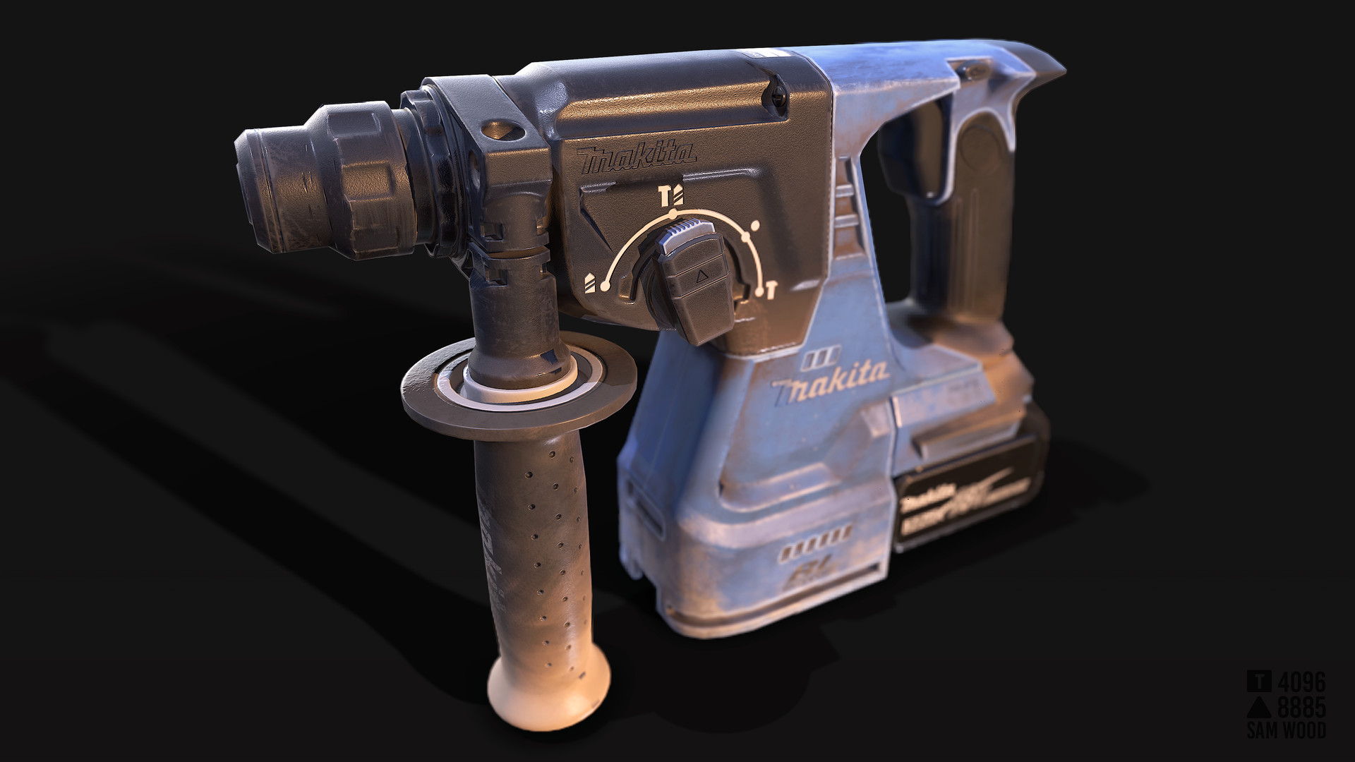 artstation makita hammer drill sam wood