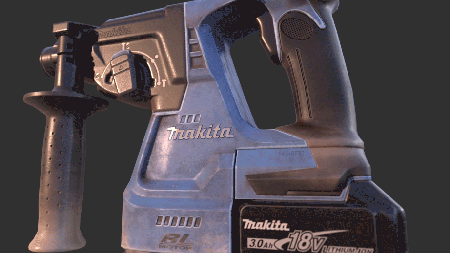 artstation makita hammer drill sam wood