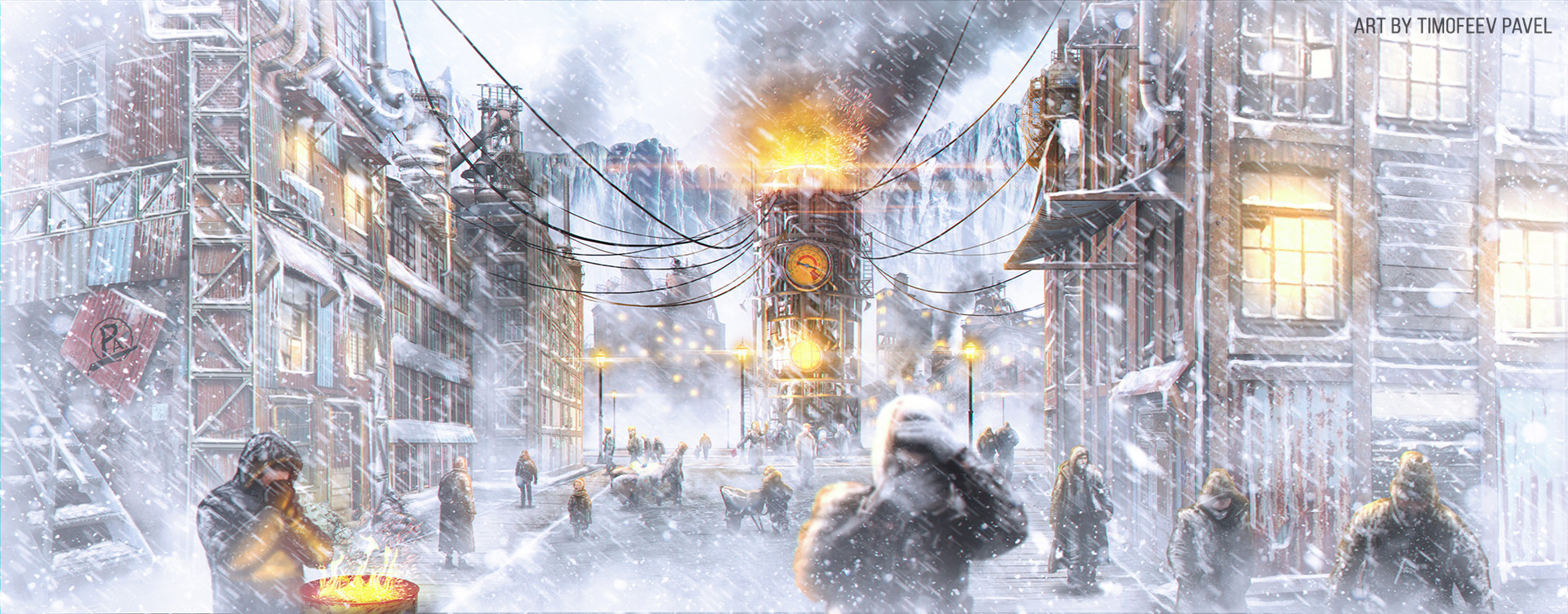 Frostpunk арты