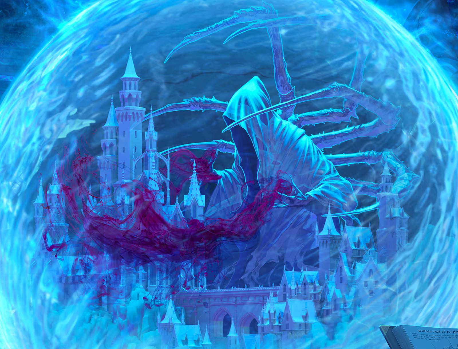 Detail: Mephala's shadow descends upon Alinor.