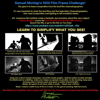 Samuel michlap 1000 frame challenge cover
