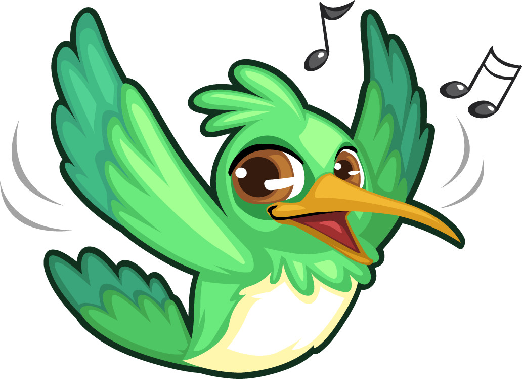 Cheyenne QO - Hummingbird cartoon