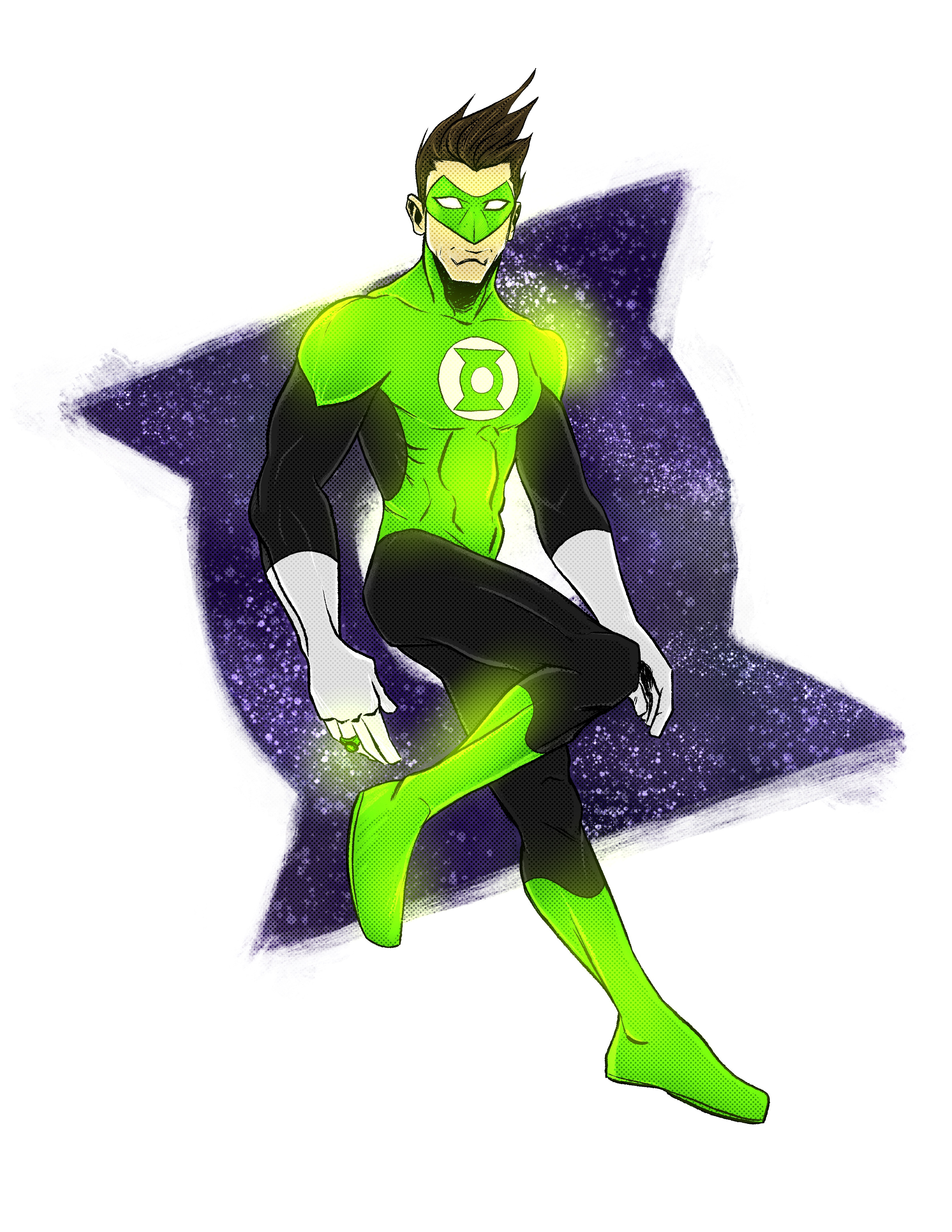 Green Lantern - Digital in Procreate