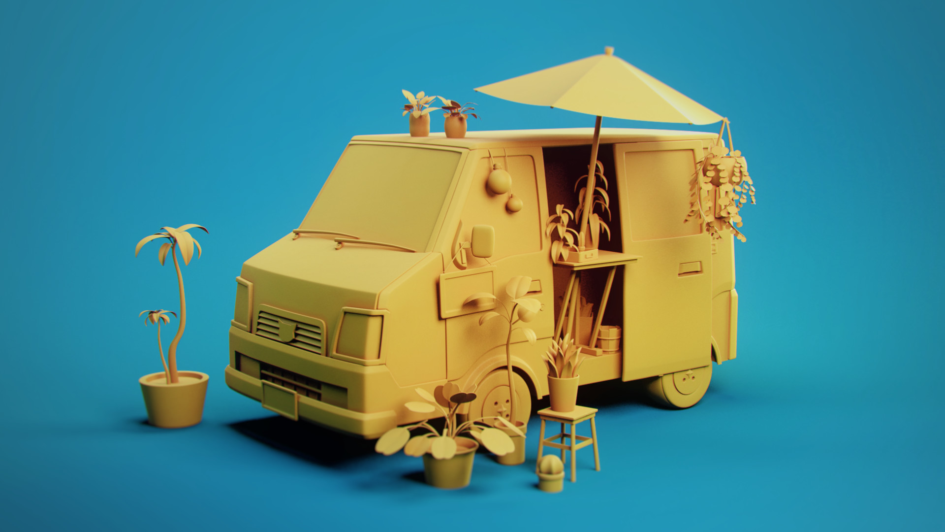 Artstation Plant Shop Agathe Dhondt