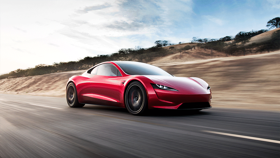Ned Souris Tesla Roadster "face lift"