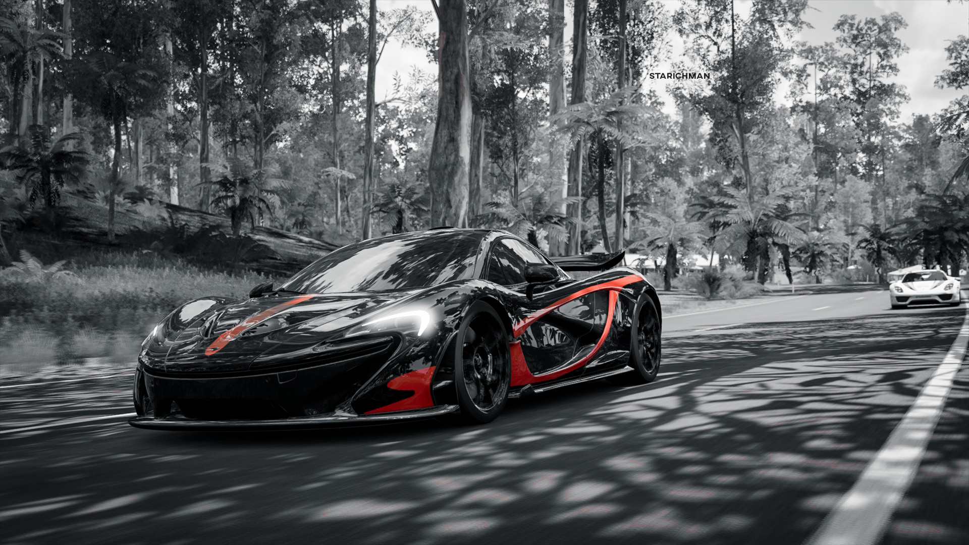 Artstation Jungles Mclaren P1 Starichman Garage