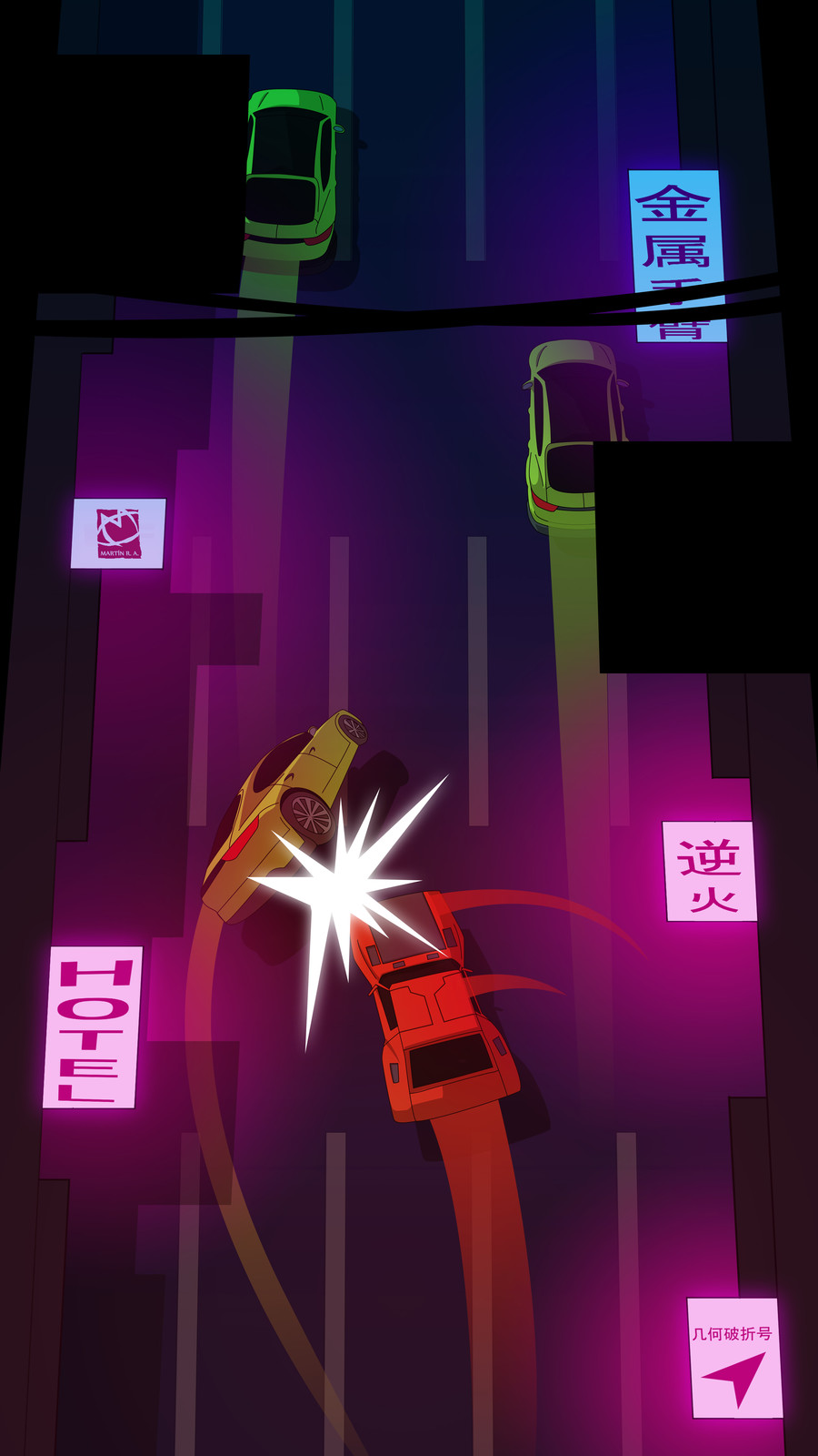 Cell shading mockup.