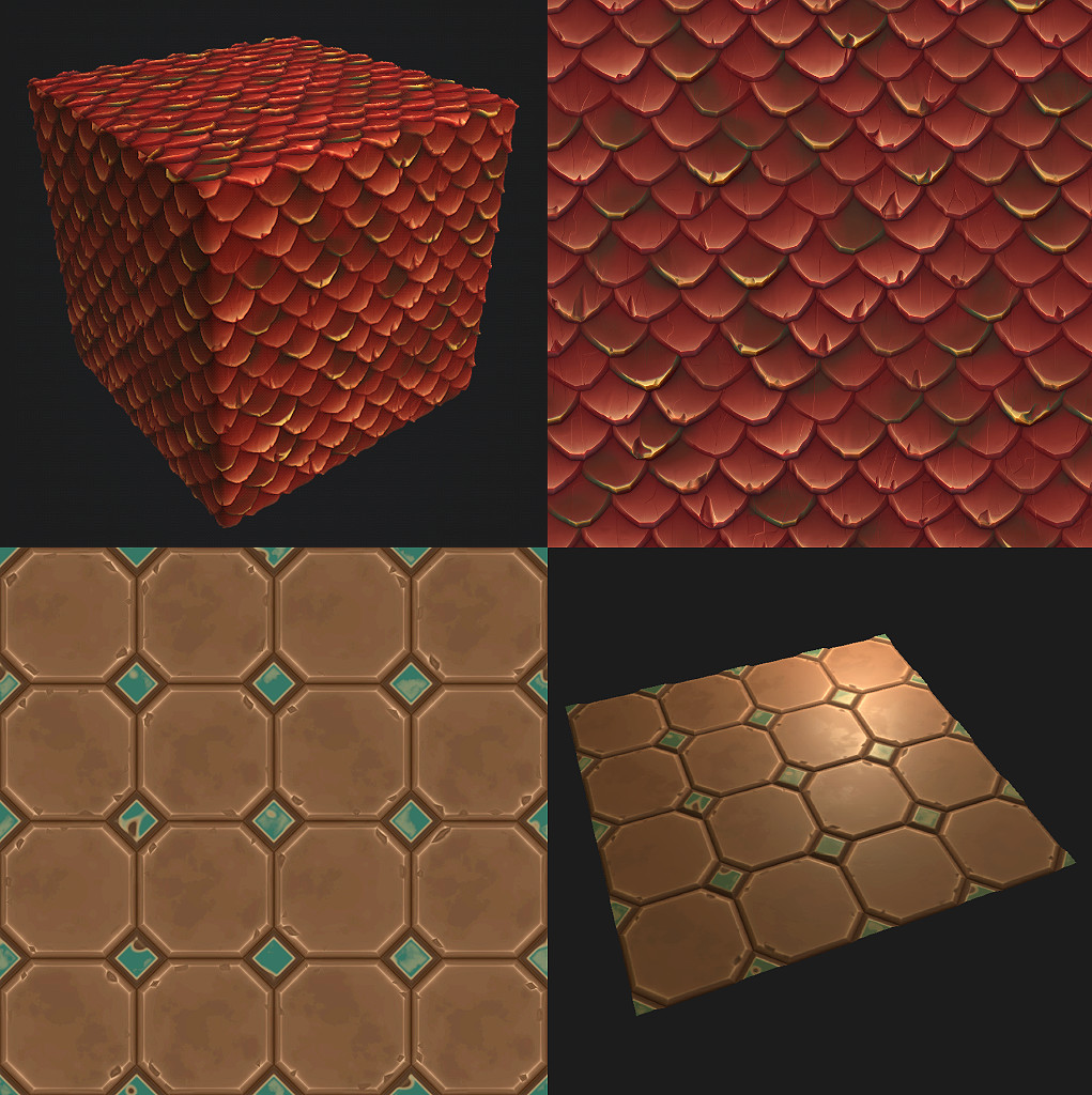 Stylized Substance Textures