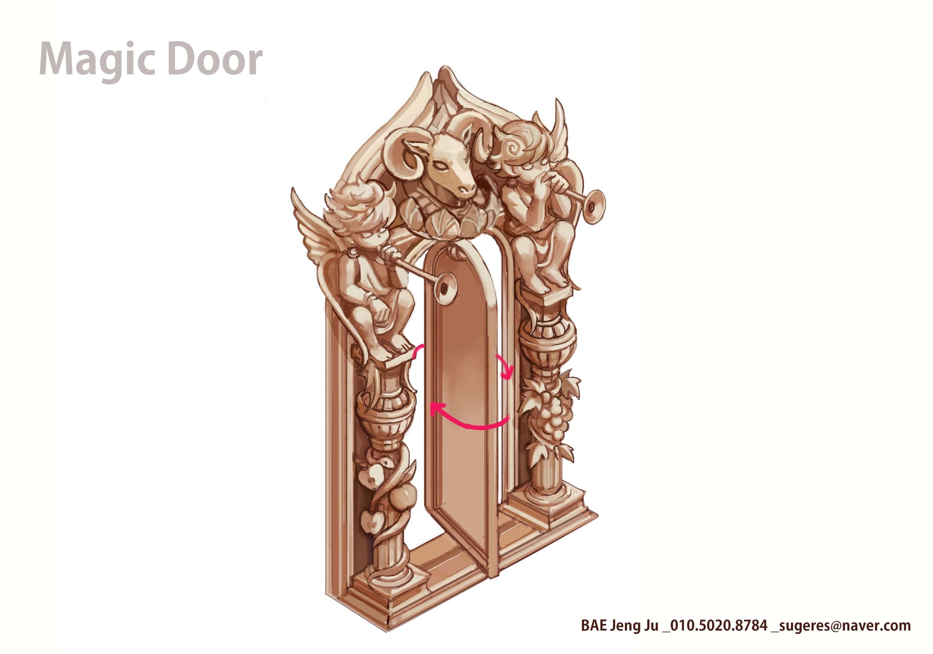 ArtStation Magic Door