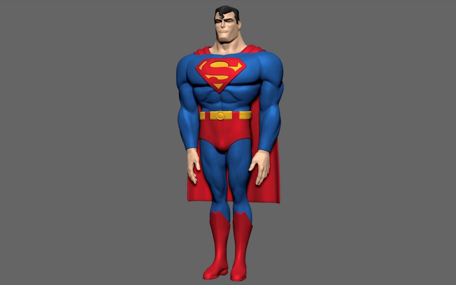 Joseph Bradascio - Superman the animated series model