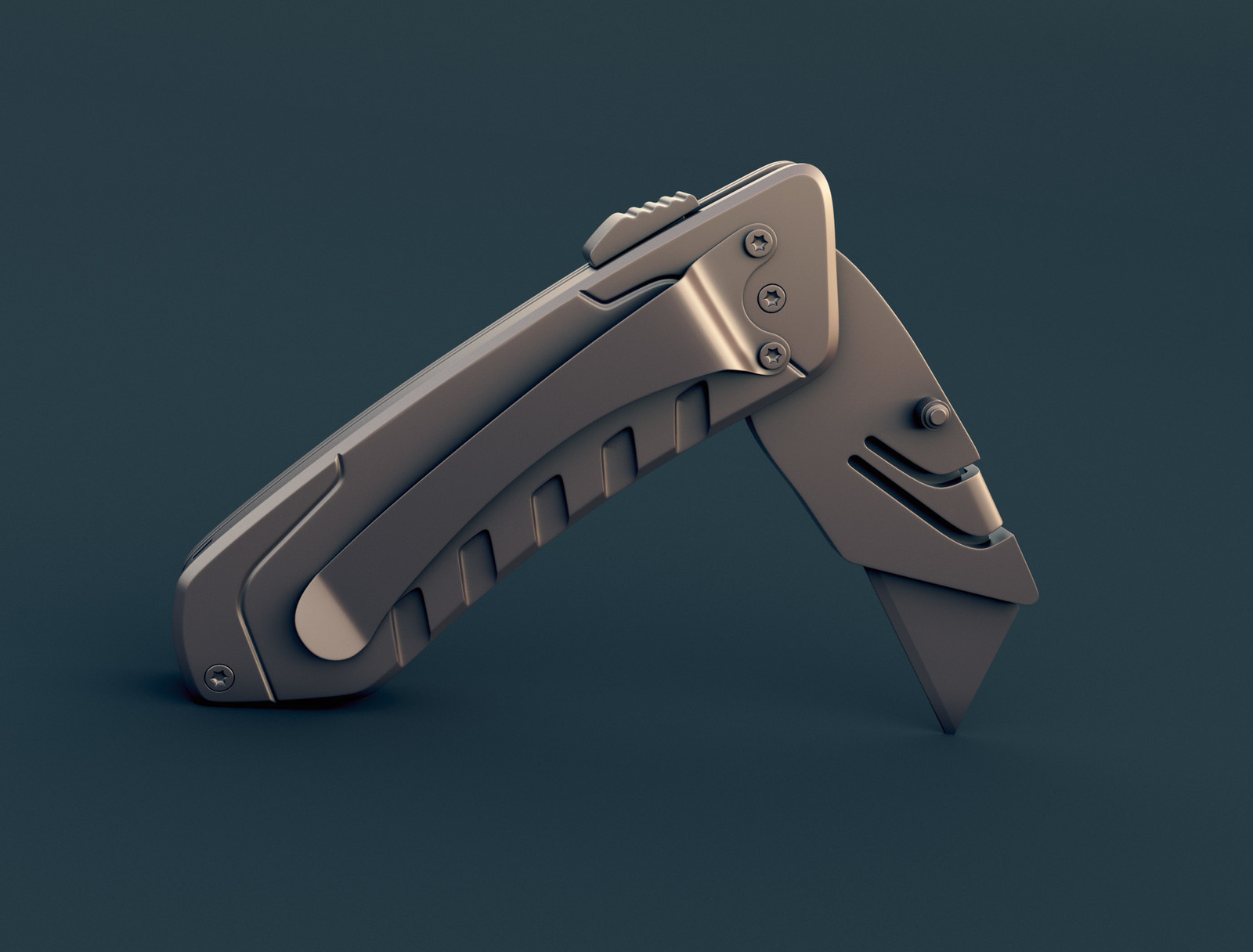 Box Cutter - Low and high poly asset. 